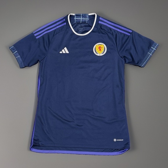 adidas Other - 2022/23 ADIDAS Scotland Team Home Soccer Jersey Football Shirt Men Blue M HC4171